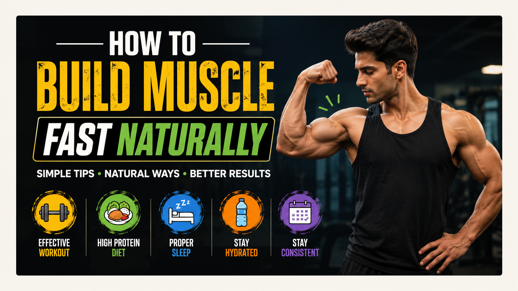 how to build muscles