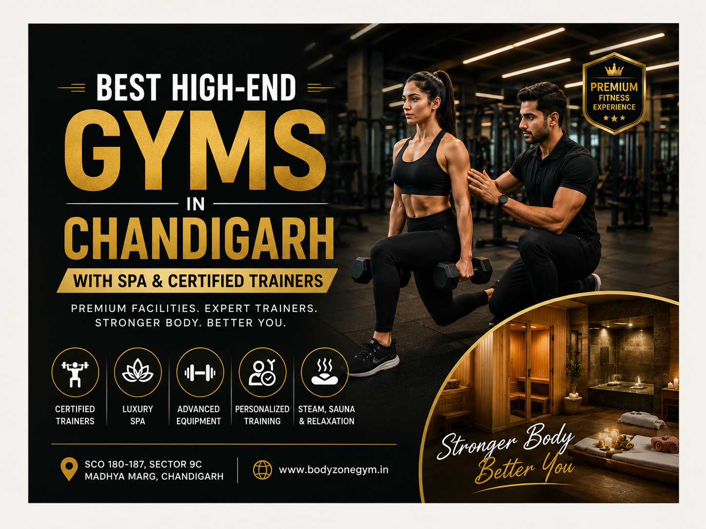 high-end gyms in Chandigarh