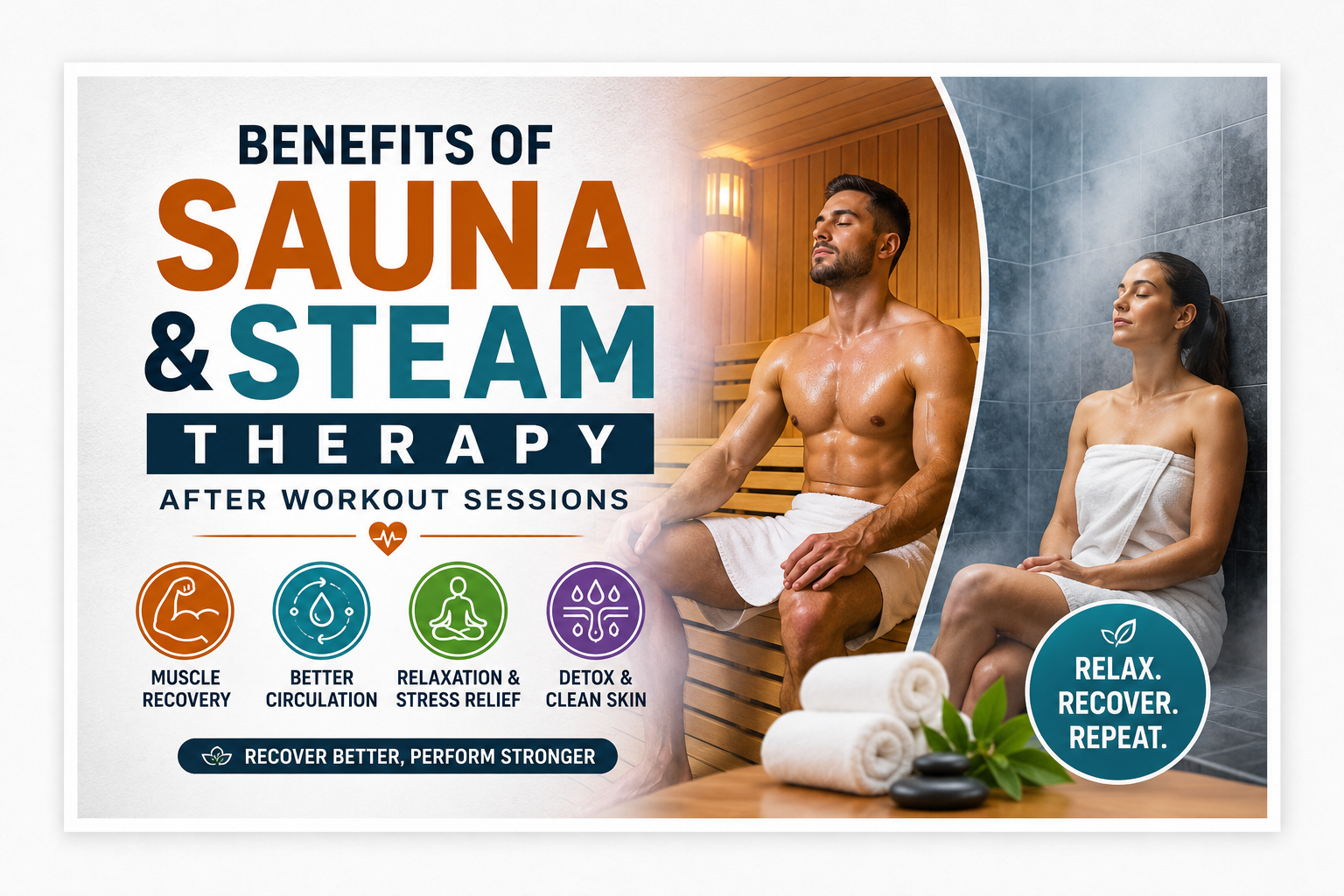 Sauna & steam therapy benefits