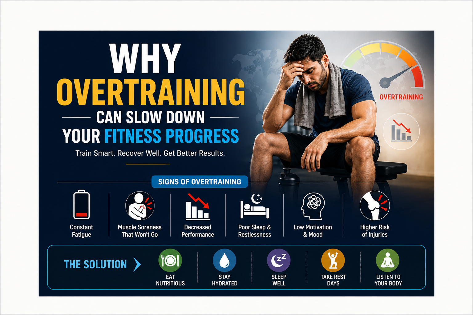 Signs of overtraining and recovery tips