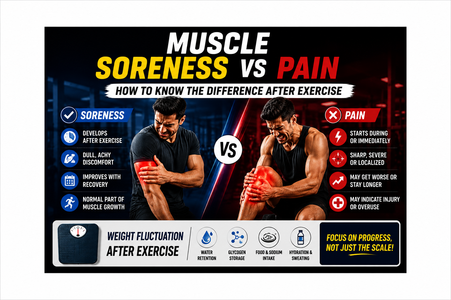 Muscle Soreness vs Pain Guide