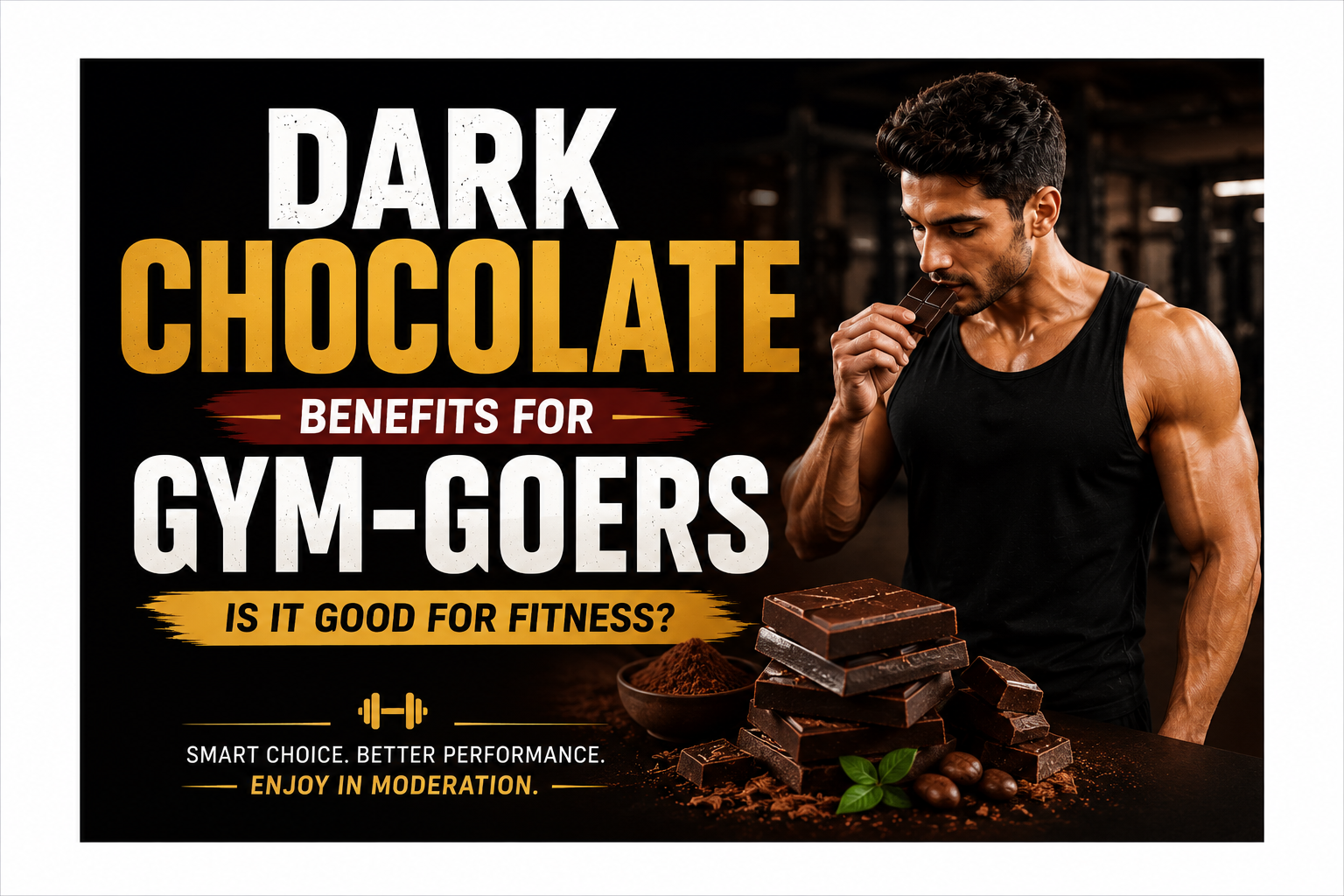 Dark Chocolate Fitness Benefits