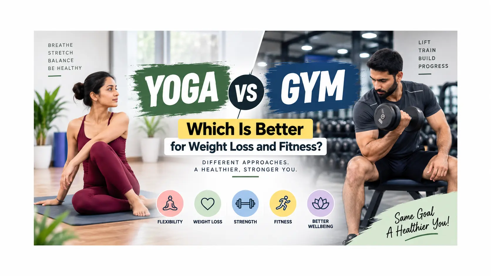 yoga vs gym