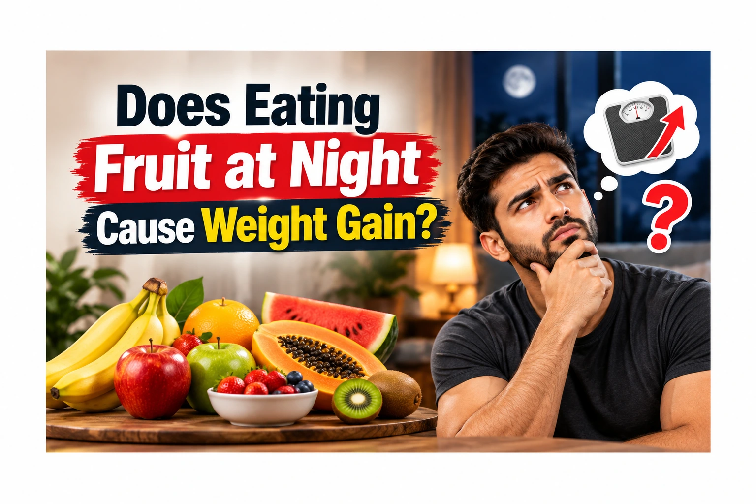 Fruit at night