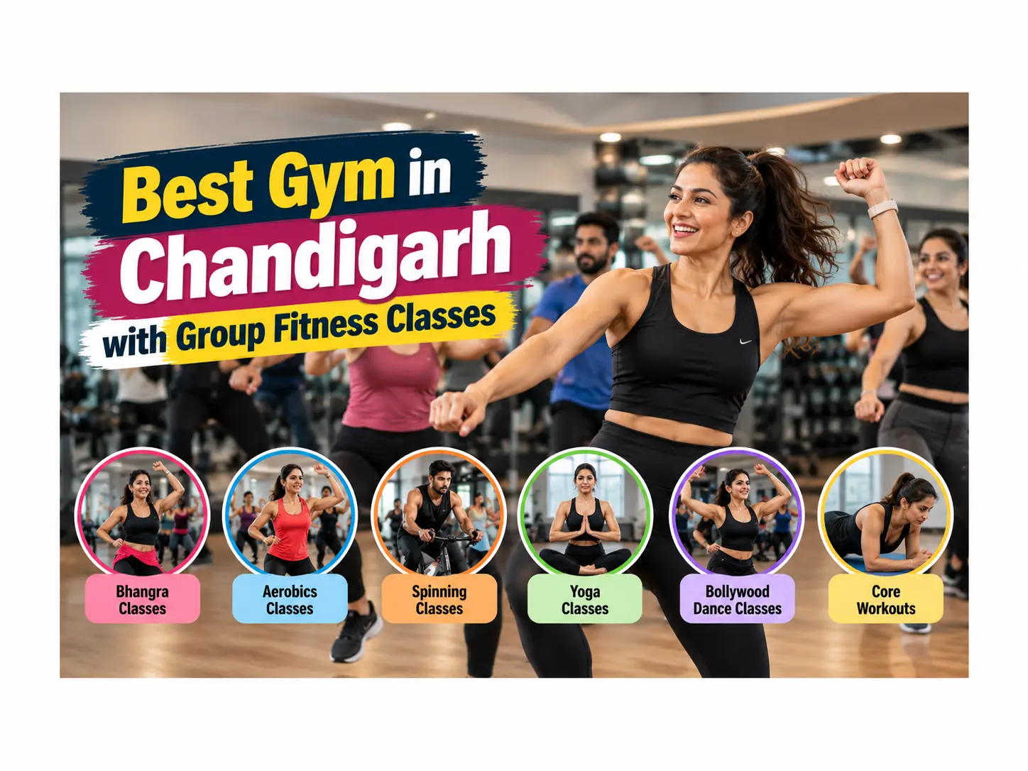 Best Gym in Chandigarh with Group Fitness Classes