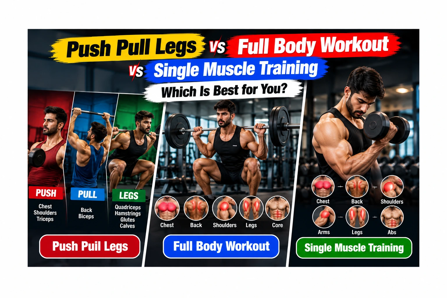 Best training workout routine