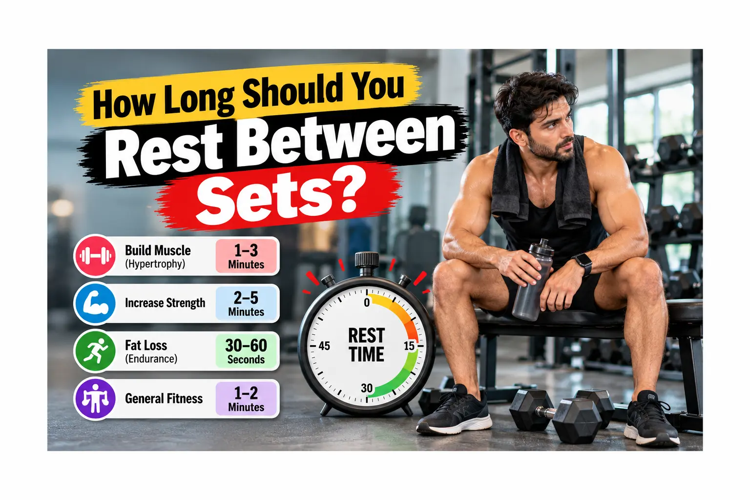how long do you rest in workout